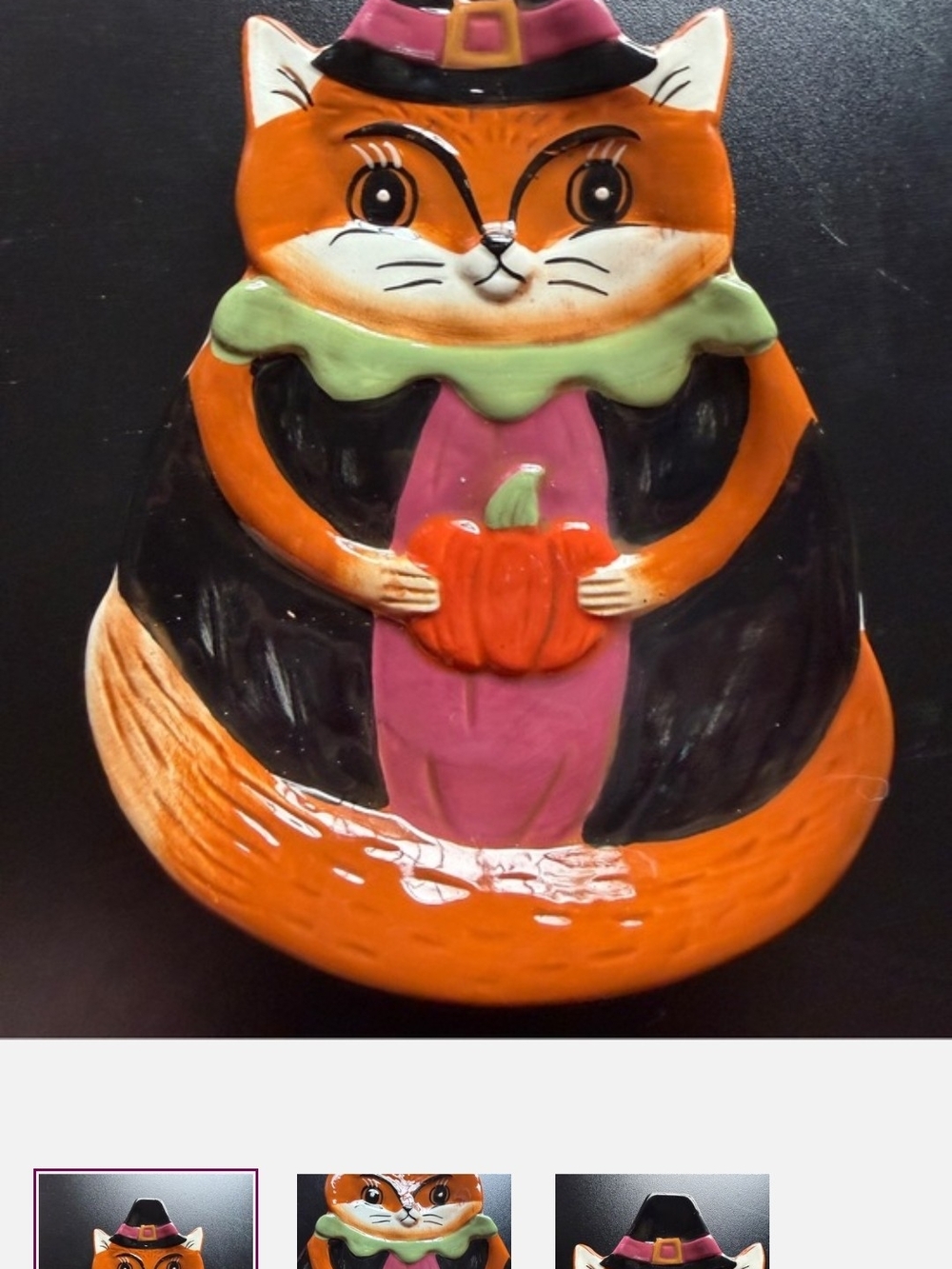 Festive Fox Ceramic Sppon Rest/ Candy Holder/ Fall Decor/ 🎃🦊🎃🦊🎃🦊🎃